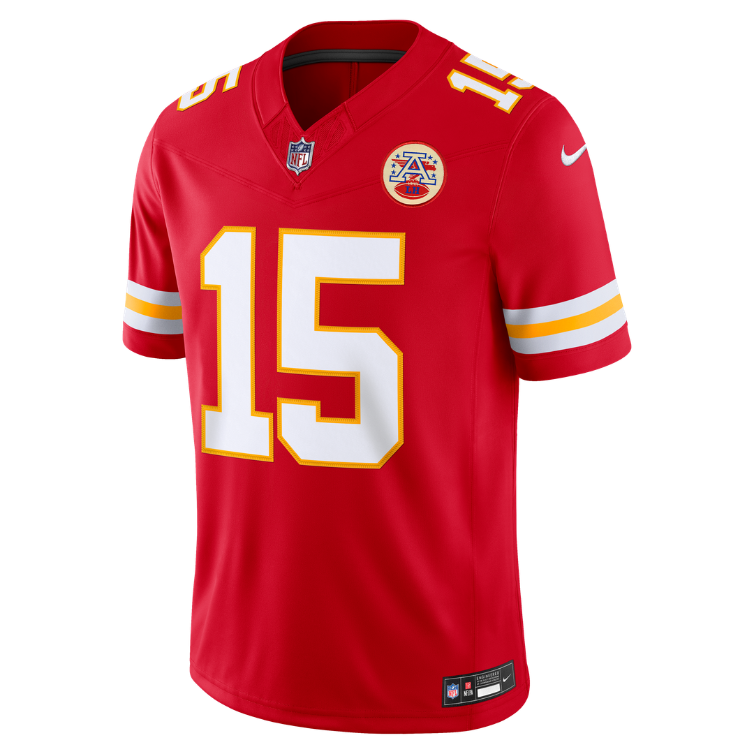 Patrick Mahomes Kansas City Chiefs Nike White Vapor F.U.S.E. Stitched Limited Jersey