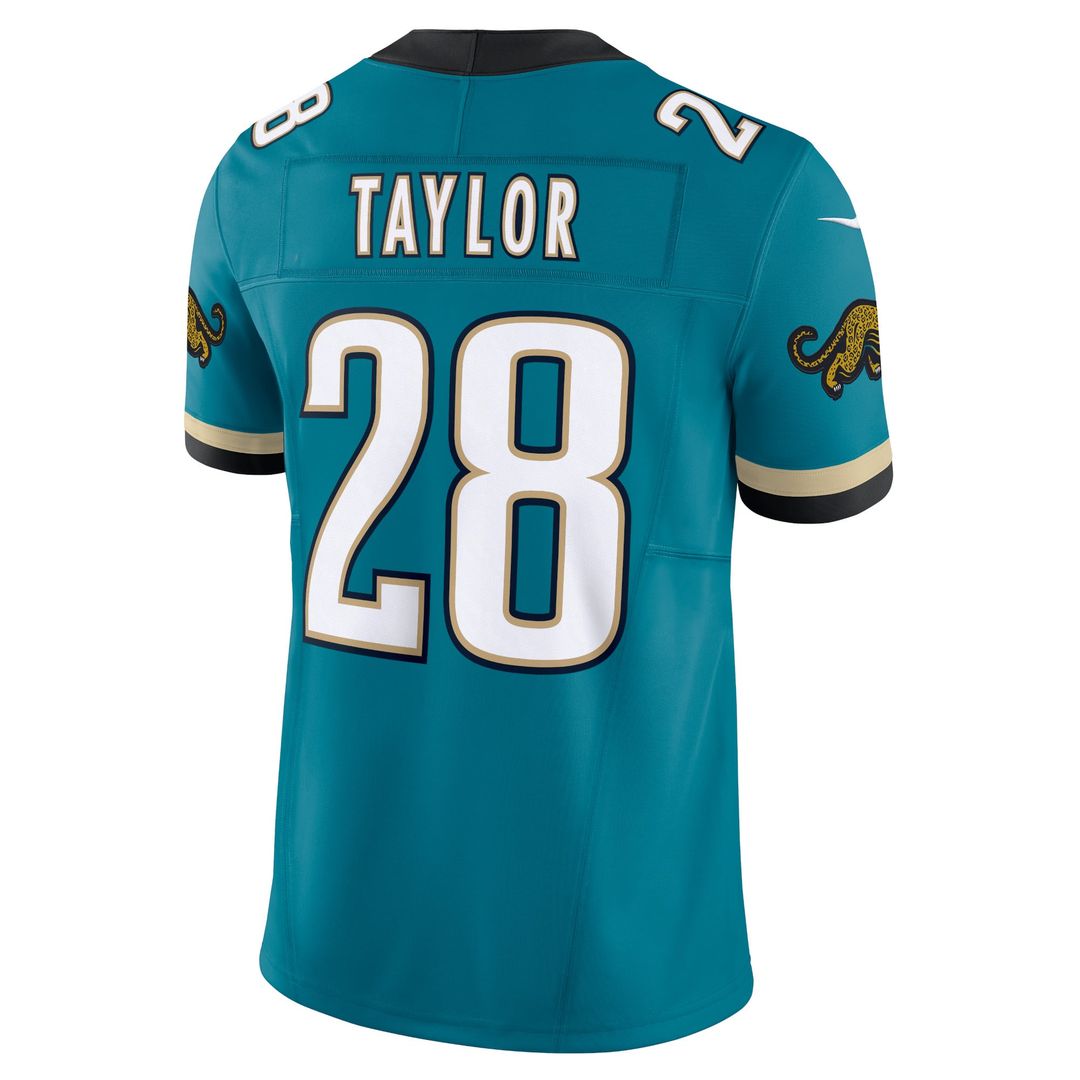 Fred Taylor Jacksonville Jaguars Nike Teal Prowler Throwback Vapor F.U.S.E. Limited Retired Player Jersey