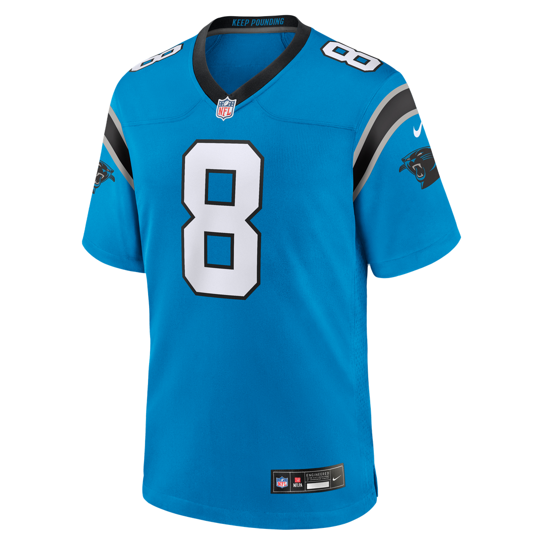 Jaycee Horn Carolina Panthers Nike Blue Alternate Game Jersey