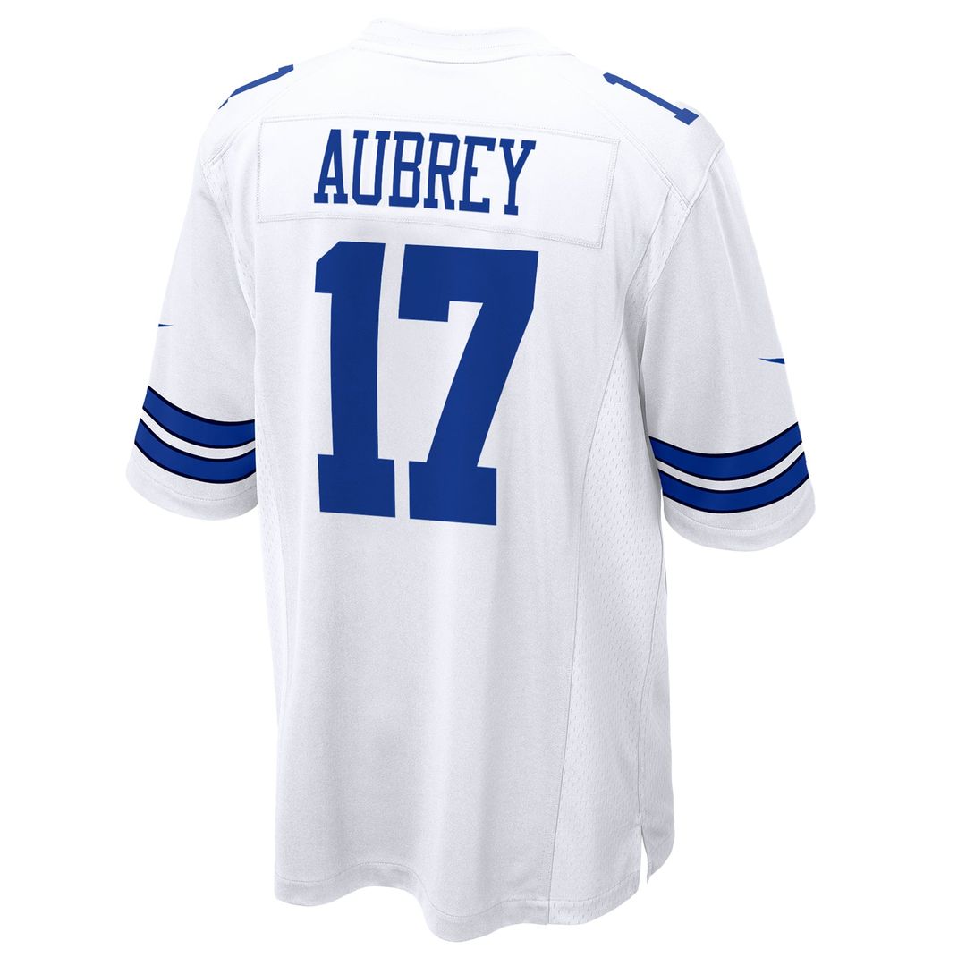 Brandon Aubrey Dallas Cowboys Nike White Game Jersey