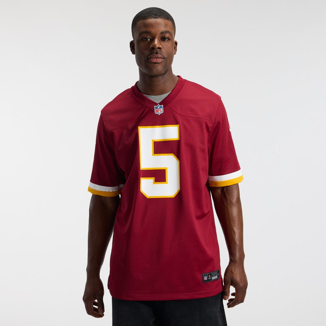 Jayden Daniels Washington Commanders Nike Burgundy Game Jersey