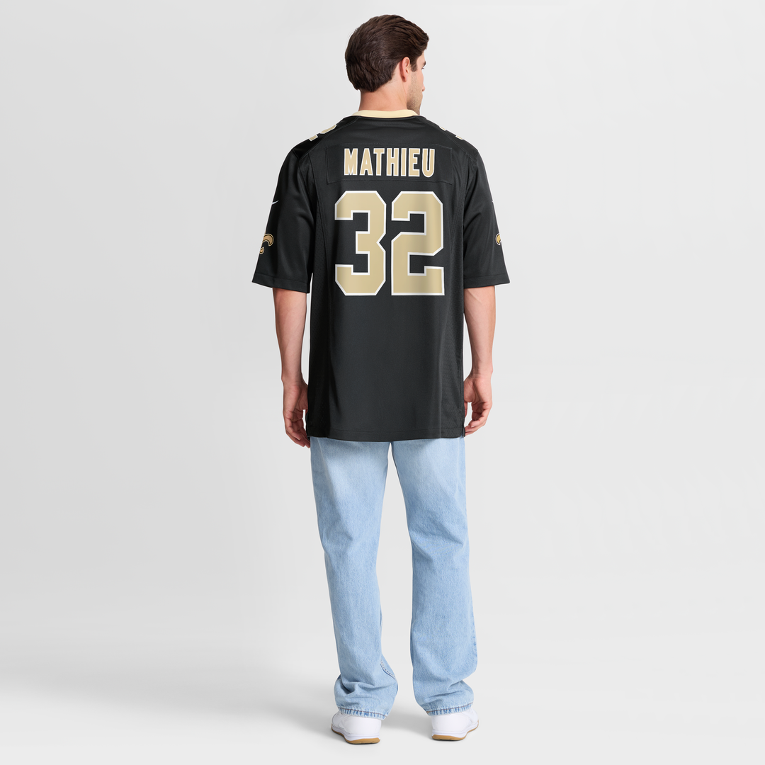 Tyrann Mathieu New Orleans Saints Nike Gold Gameday Golds Alternate Game Player Jersey