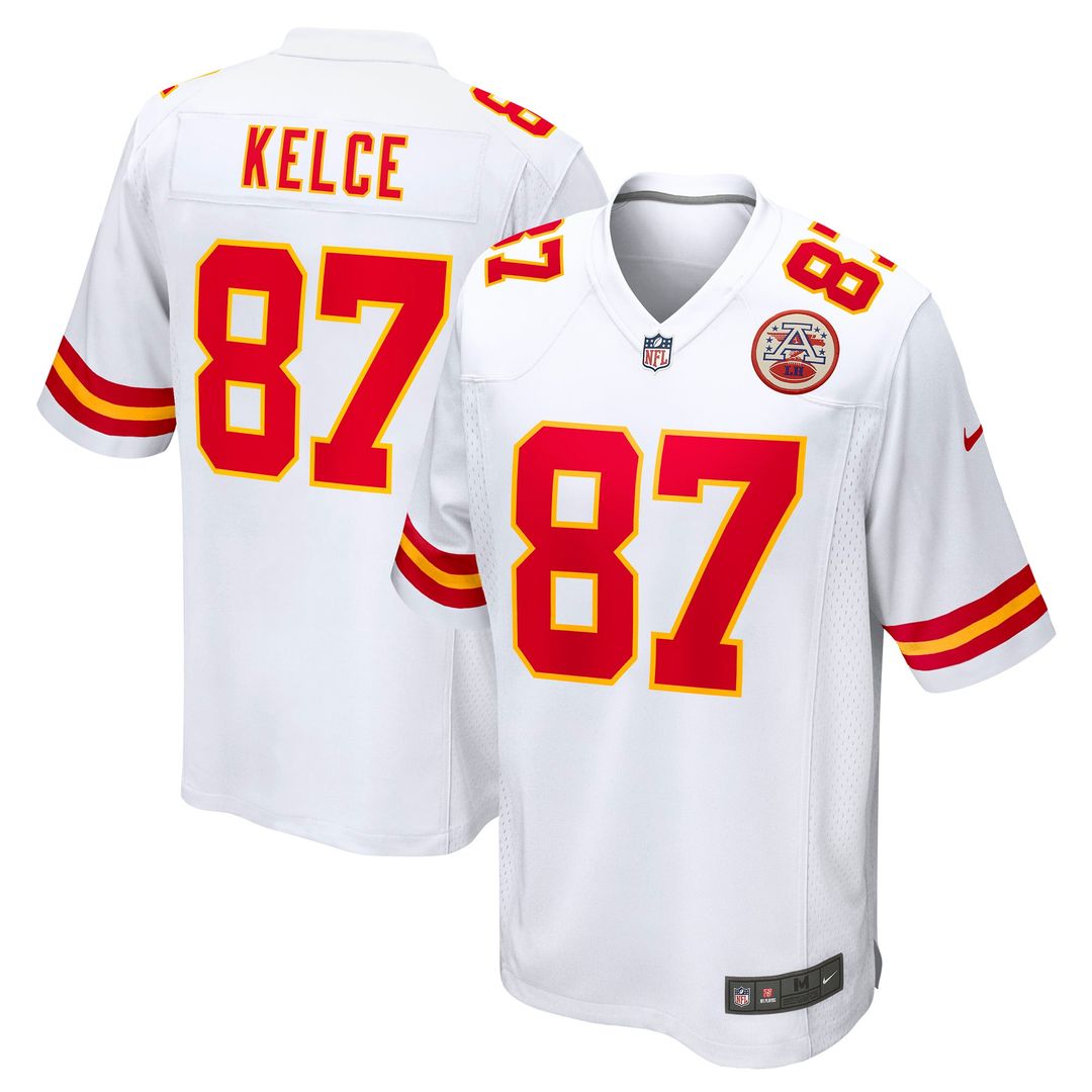 Travis Kelce Kansas City Chiefs Nike Red Game Jersey