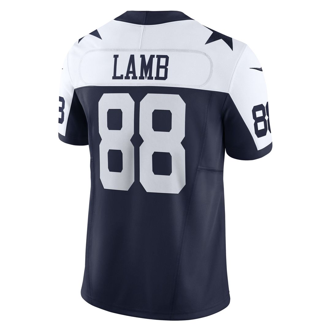 CeeDee Lamb Dallas Cowboys Nike White Vapor F.U.S.E. Limited Jersey