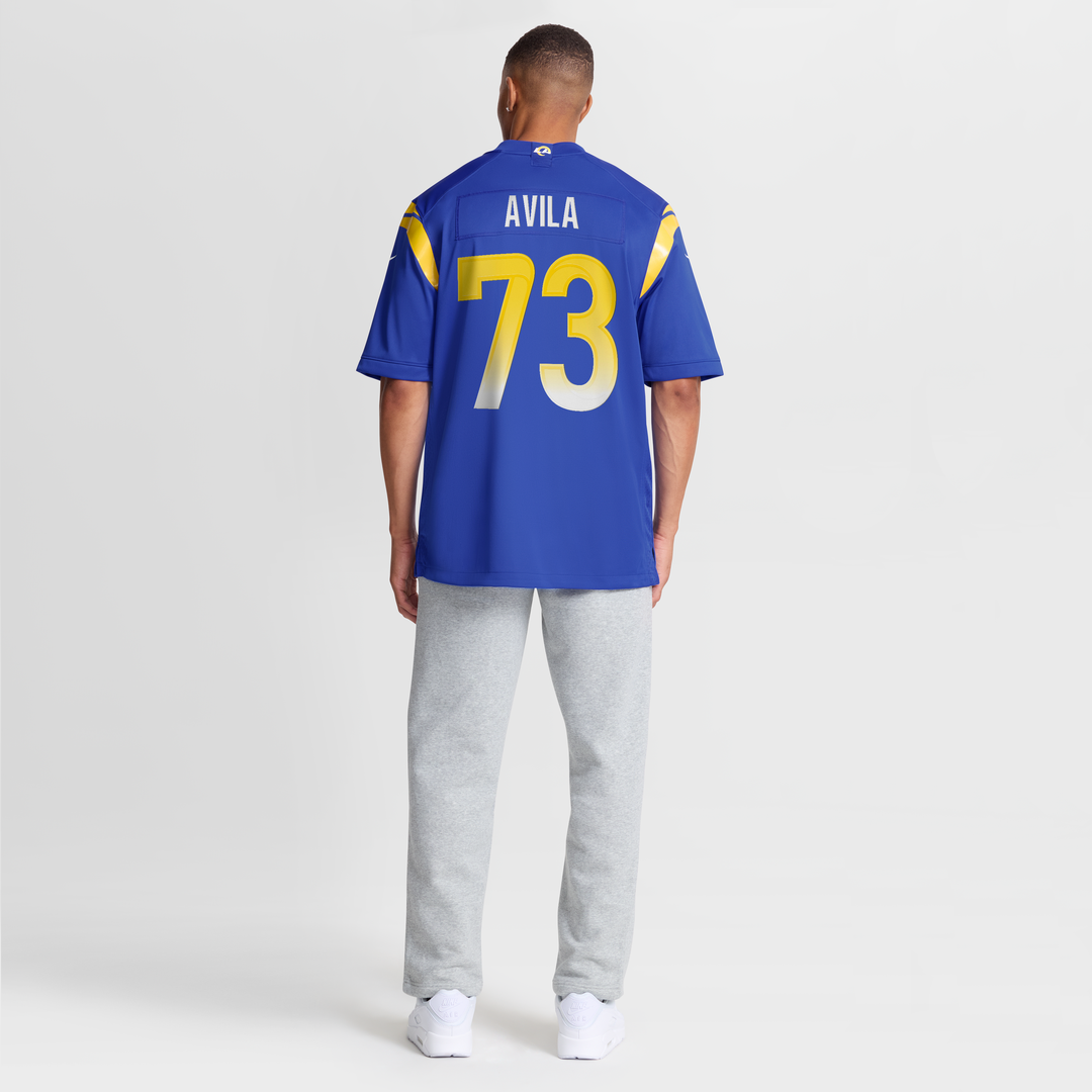 Steve Avila Los Angeles Rams Nike Royal Home Game Jersey