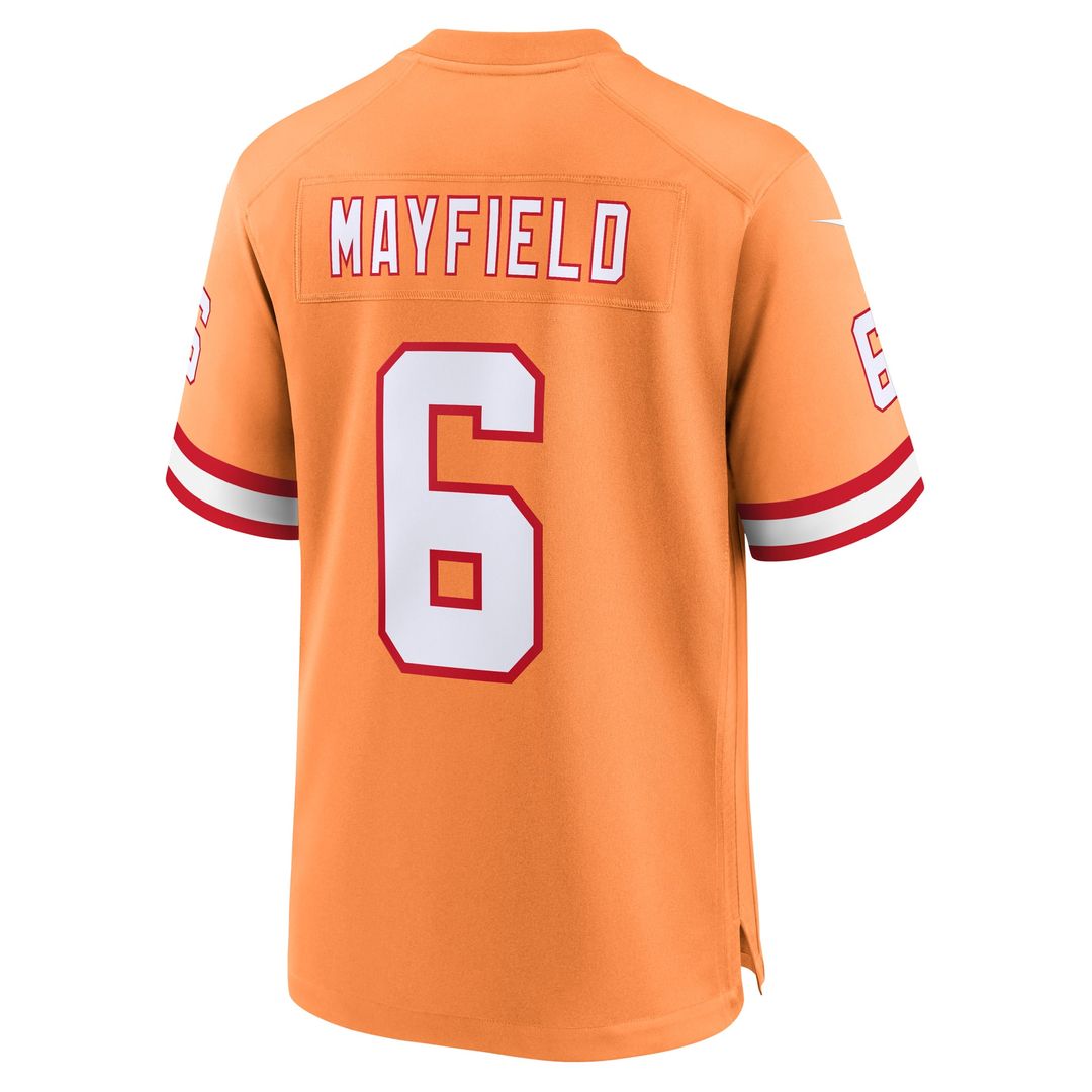 Baker Mayfield Tampa Bay Buccaneers Nike White Away Game Jersey
