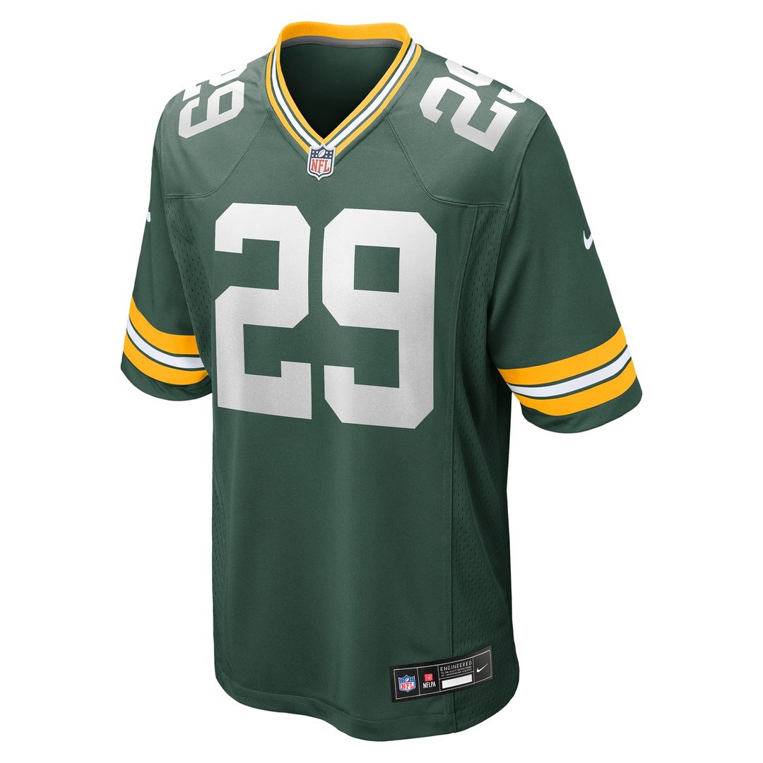 Xavier McKinney Green Bay Packers Nike Green Team Game Jersey