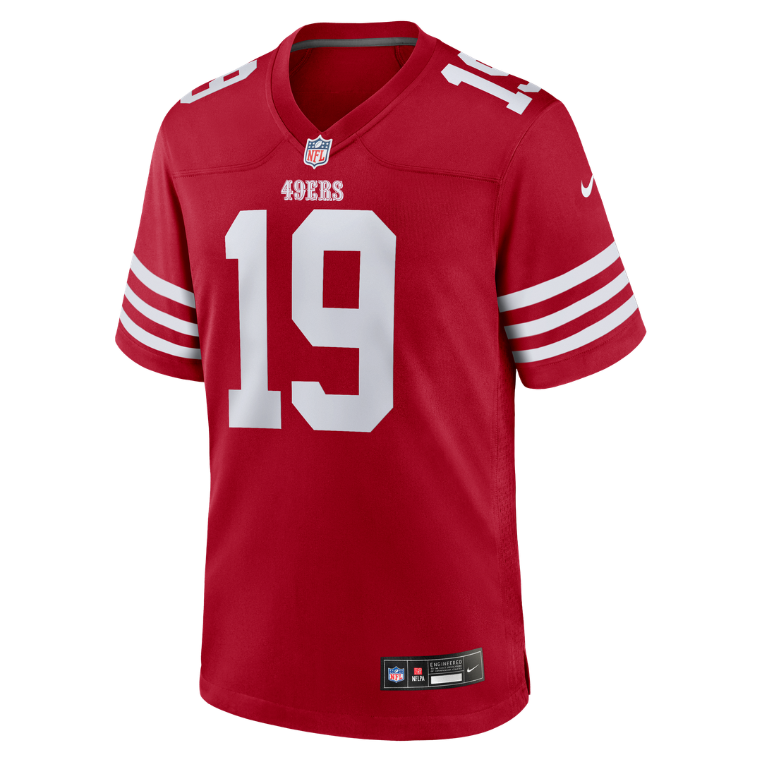 Trent Taylor San Francisco 49ers Nike Scarlet Team Game Jersey