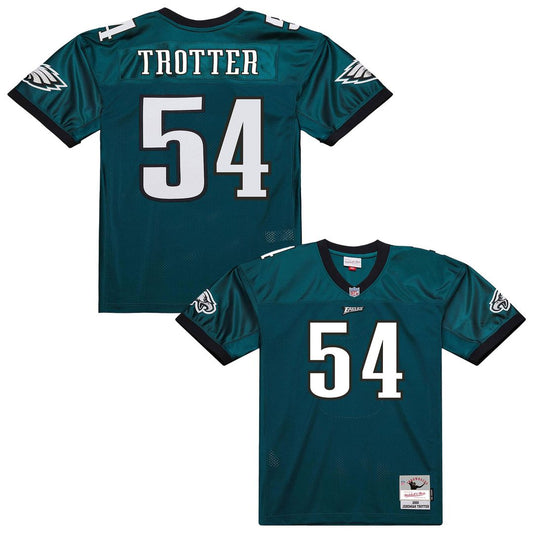 Jeremiah Trotter Philadelphia Eagles Mitchell & Ness Green 2000 Legacy Throwback Replica Jersey