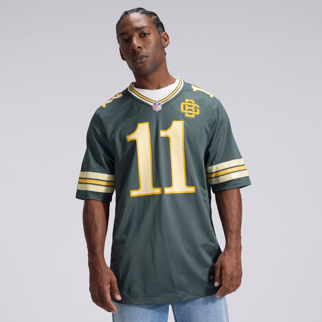 Jayden Reed Green Bay Packers Nike Green 2026 Rivalries Collection Game Jersey