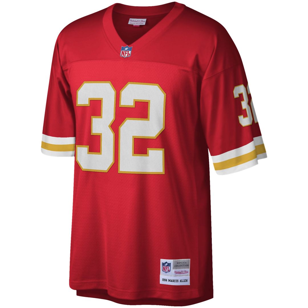 Marcus Allen Kansas City Chiefs Mitchell & Ness Red Legacy Replica Jersey