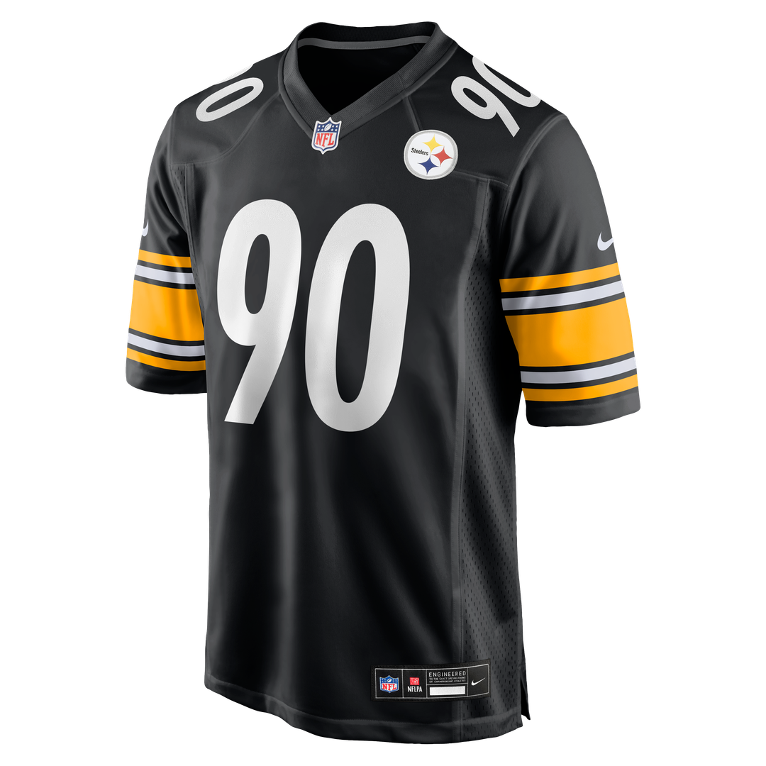 T.J. Watt Pittsburgh Steelers Nike Black Game Jersey