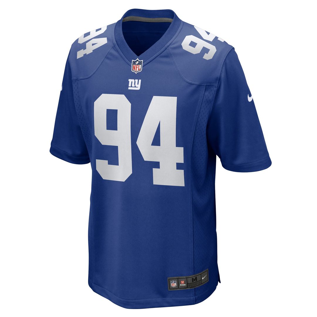Elijah Chatman New York Giants Nike Royal Team Game Jersey