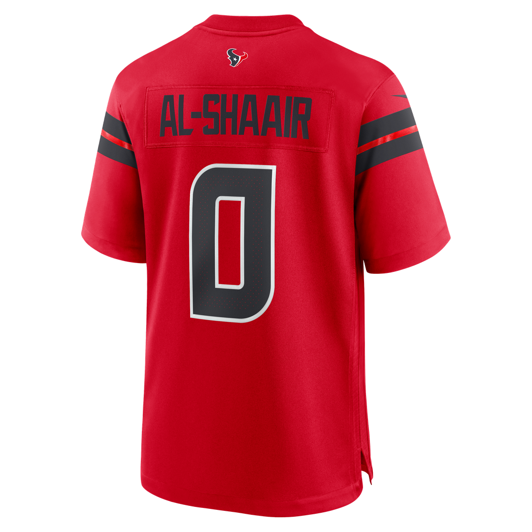 Azeez Al-Shaair Houston Texans Nike Red Alternate Game Jersey