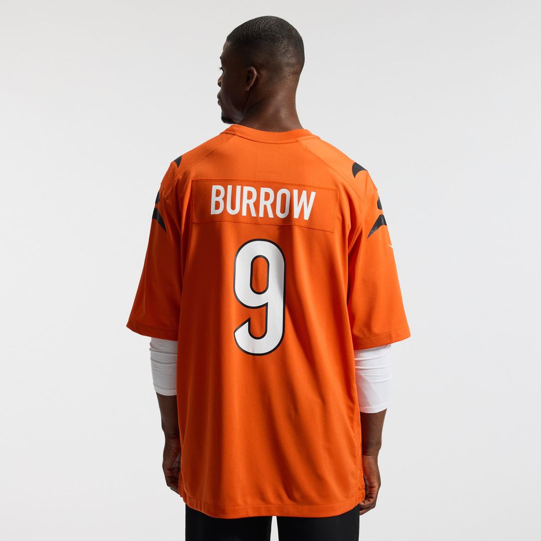 Joe Burrow Cincinnati Bengals Nike White Game Jersey
