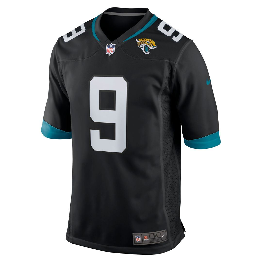 Logan Cooke Jacksonville Jaguars Nike Black Game Jersey