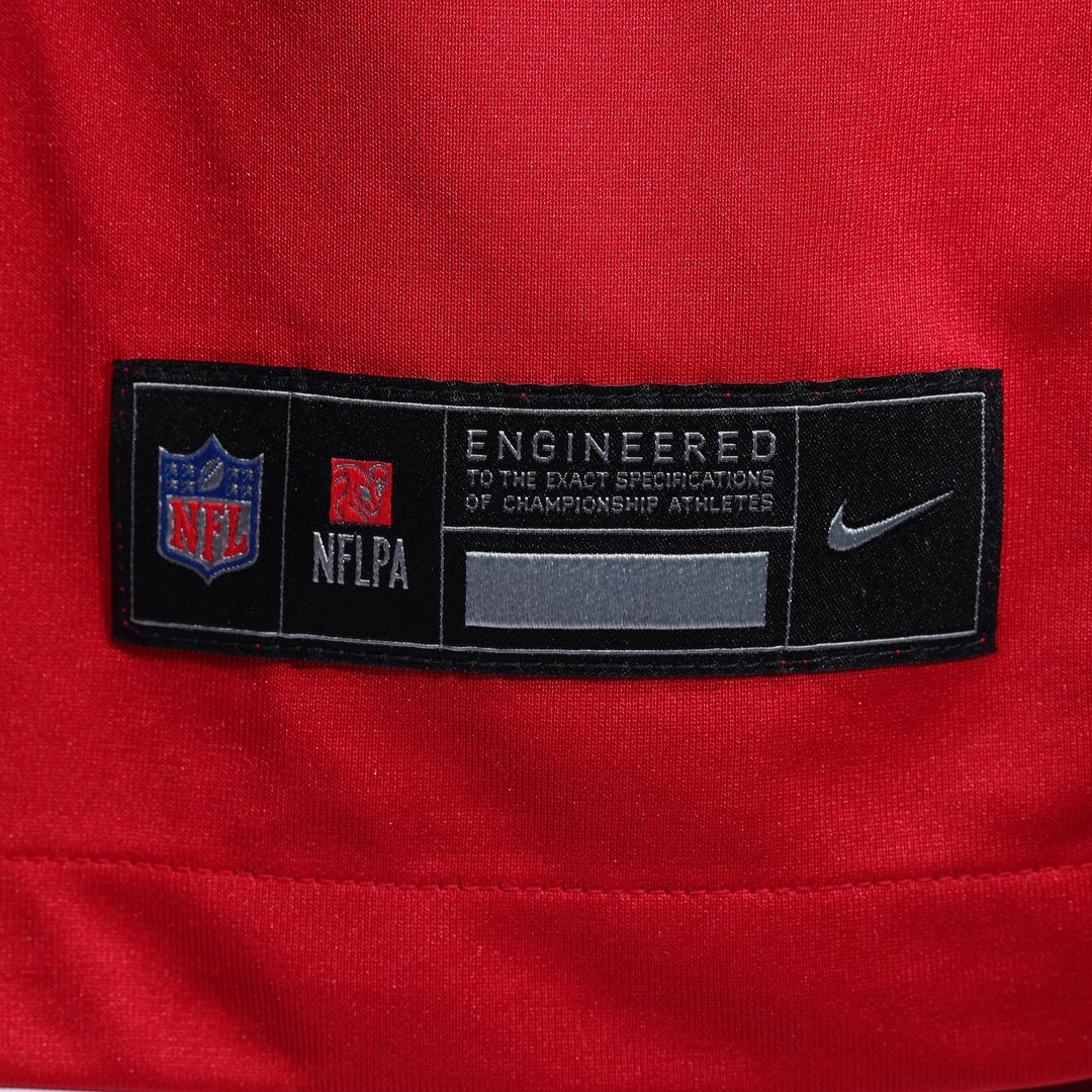 George Kittle San Francisco 49ers Nike Scarlet Player Game Jersey