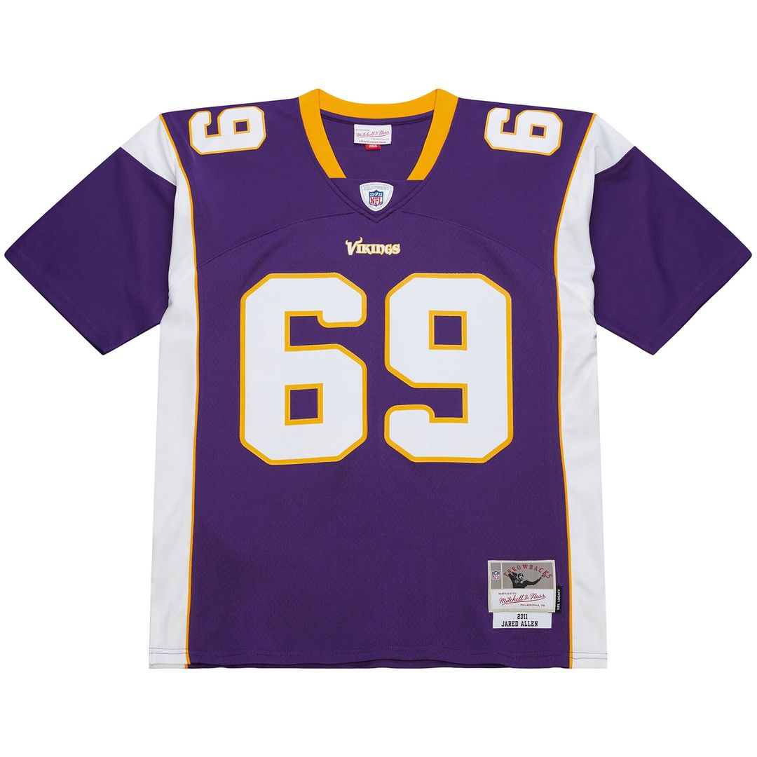 Jared Allen Minnesota Vikings Mitchell & Ness Purple 2011 Legacy Replica Jersey