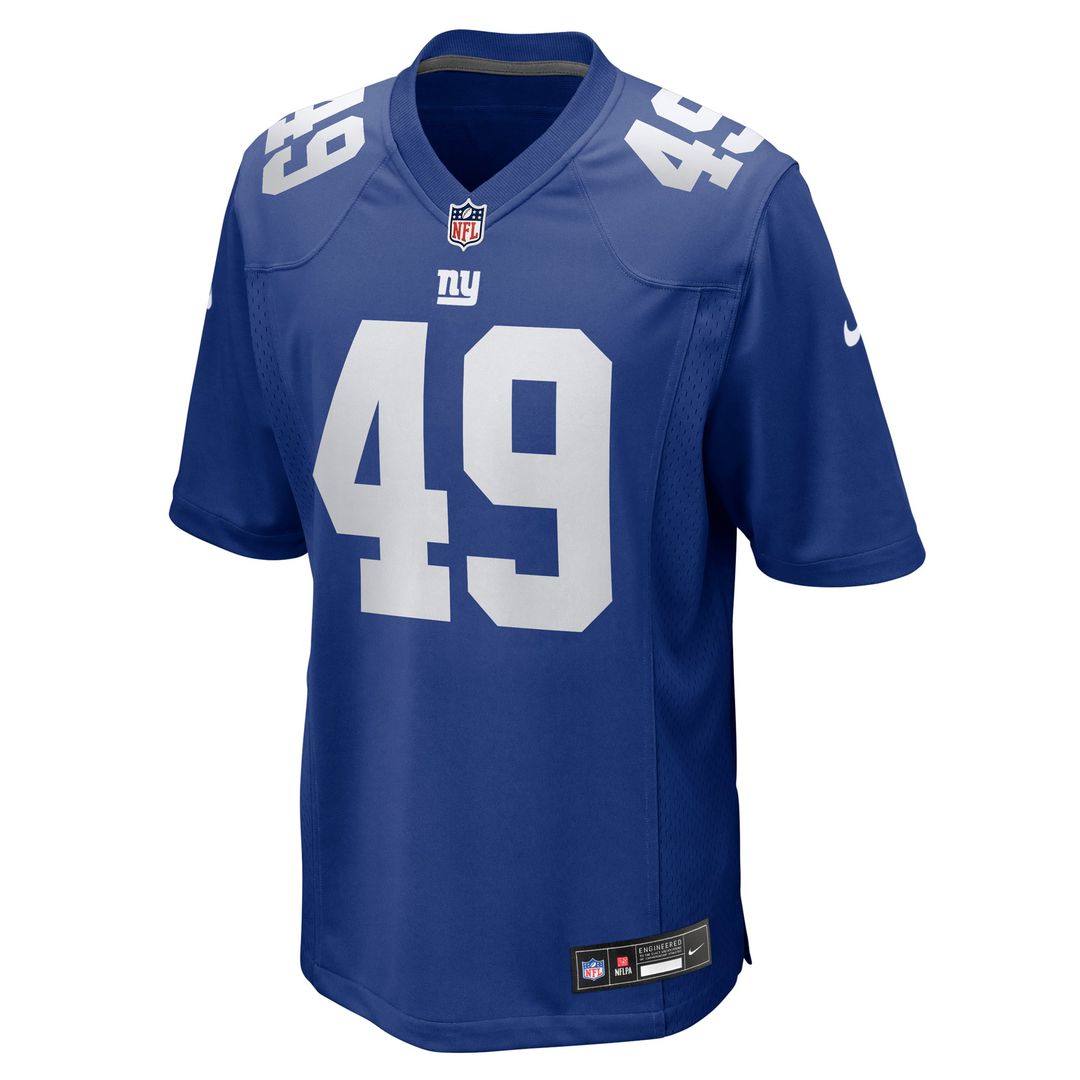 Chris Board New York Giants Nike Royal Team Game Jersey