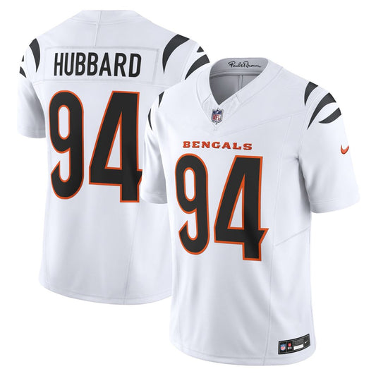 Sam Hubbard Cincinnati Bengals Nike White Vapor F.U.S.E. Limited Jersey