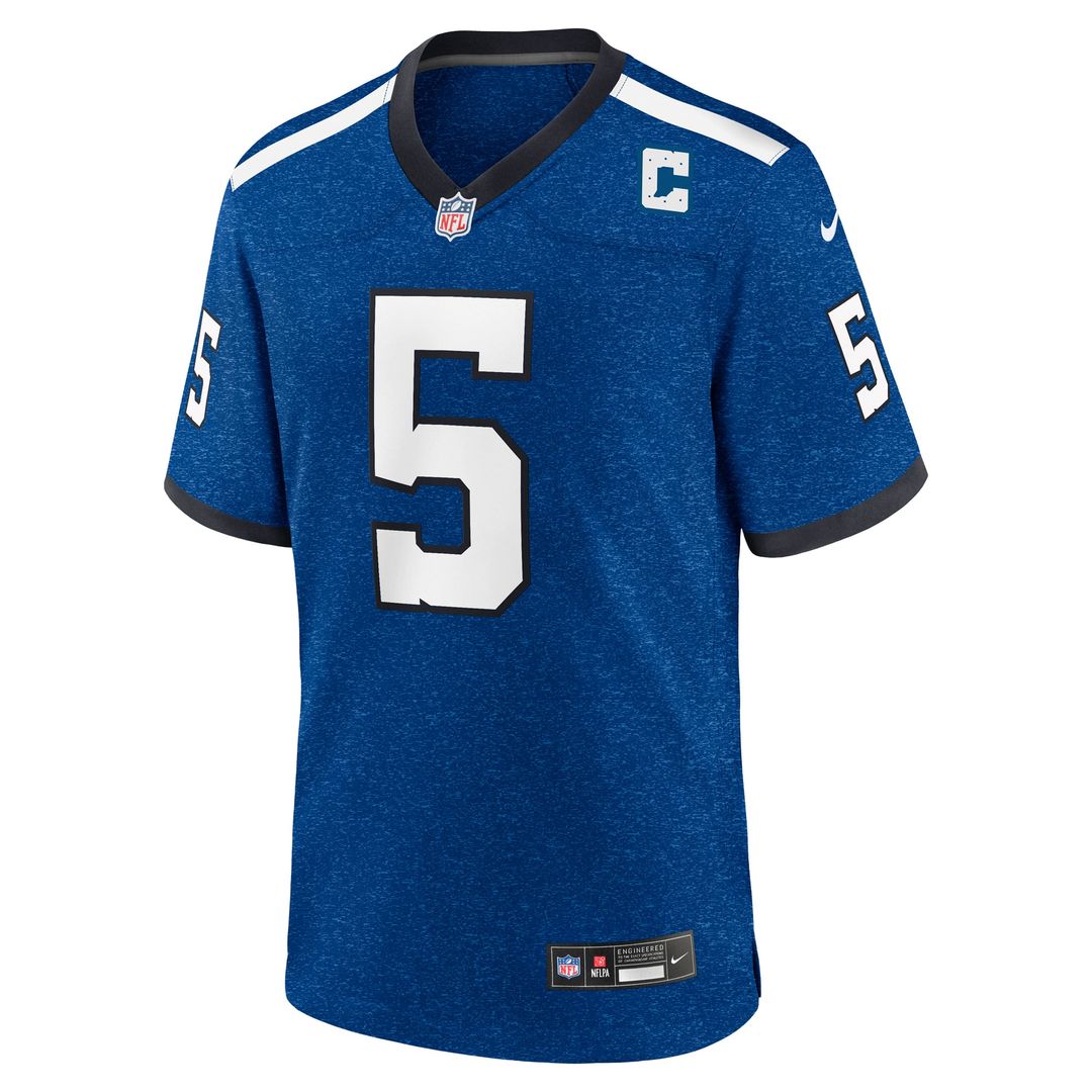 Anthony Richardson Sr. Indianapolis Colts Nike Royal Alternate Indiana Nights Game Jersey