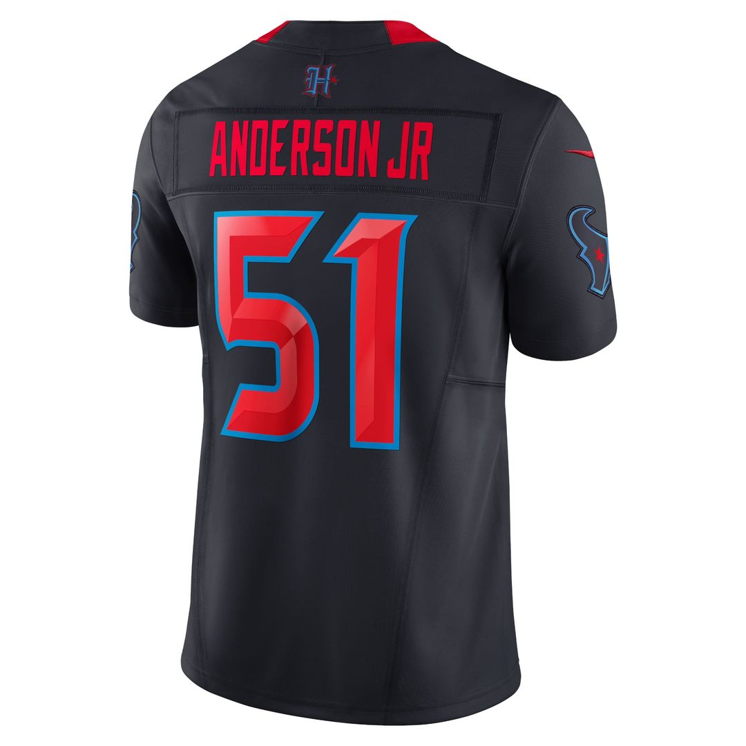 Will Anderson Jr. Houston Texans Nike Navy 2nd Alternate Vapor F.U.S.E. Limited Jersey