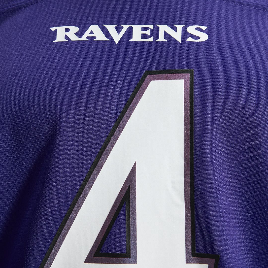 Zay Flowers Baltimore Ravens Nike Purple Team Game Jersey