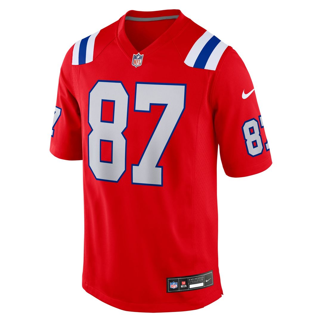 Rob Gronkowski New England Patriots Nike Navy Team Retired Player Game Jersey