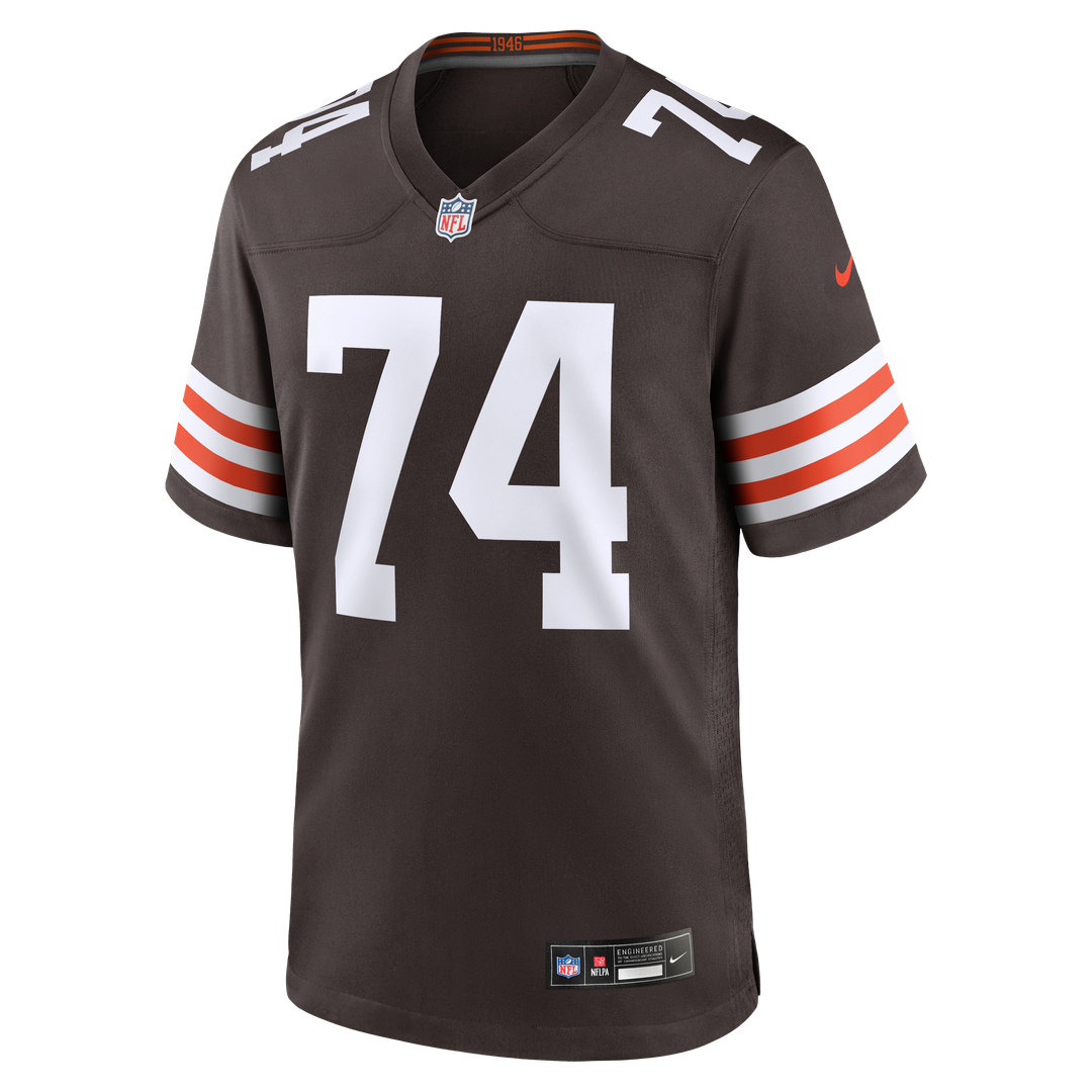 Elgton Jenkins Cleveland Browns Nike Brown Team Game Jersey