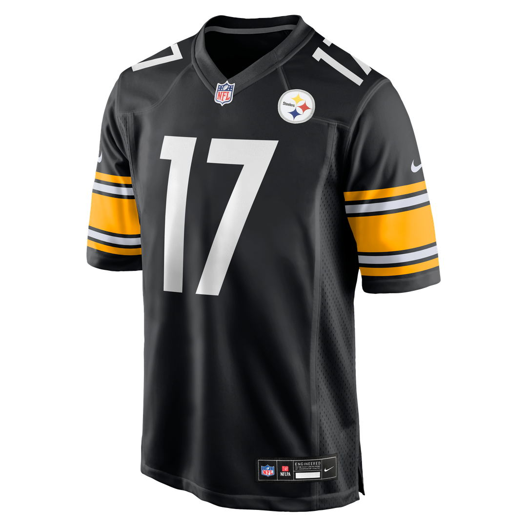 Germie Bernard Pittsburgh Steelers Nike Black Game Jersey