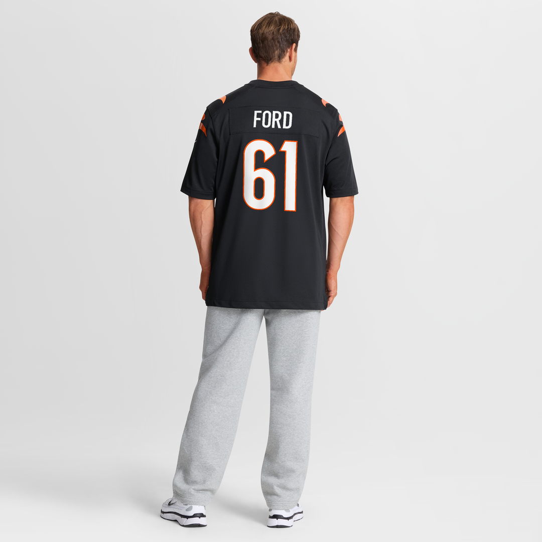 Cody Ford Cincinnati Bengals Nike Black Game Jersey