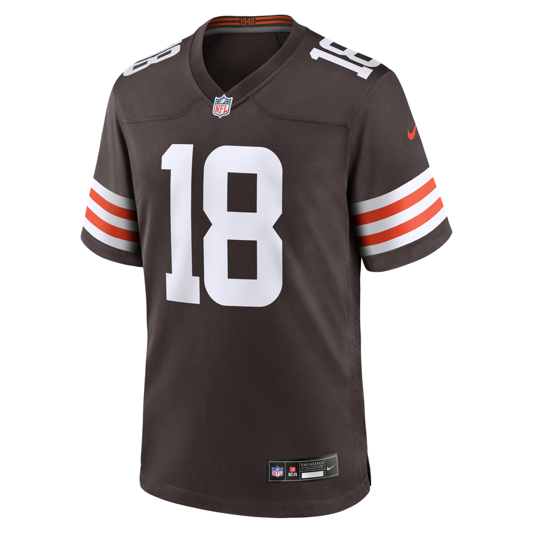 David Bell Cleveland Browns Nike Brown Game Jersey