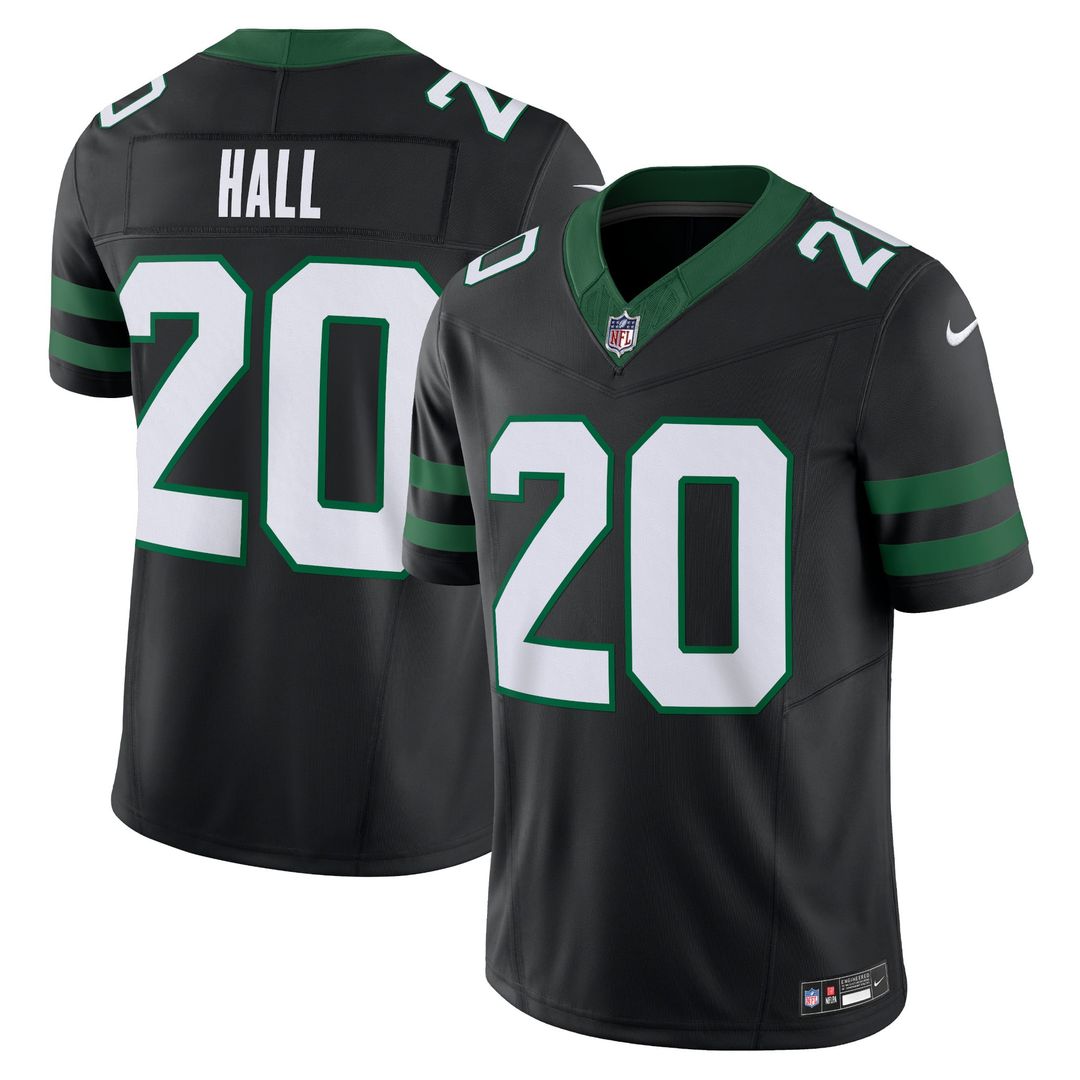 Breece Hall New York Jets Nike Legacy White Vapor F.U.S.E. Limited Jersey