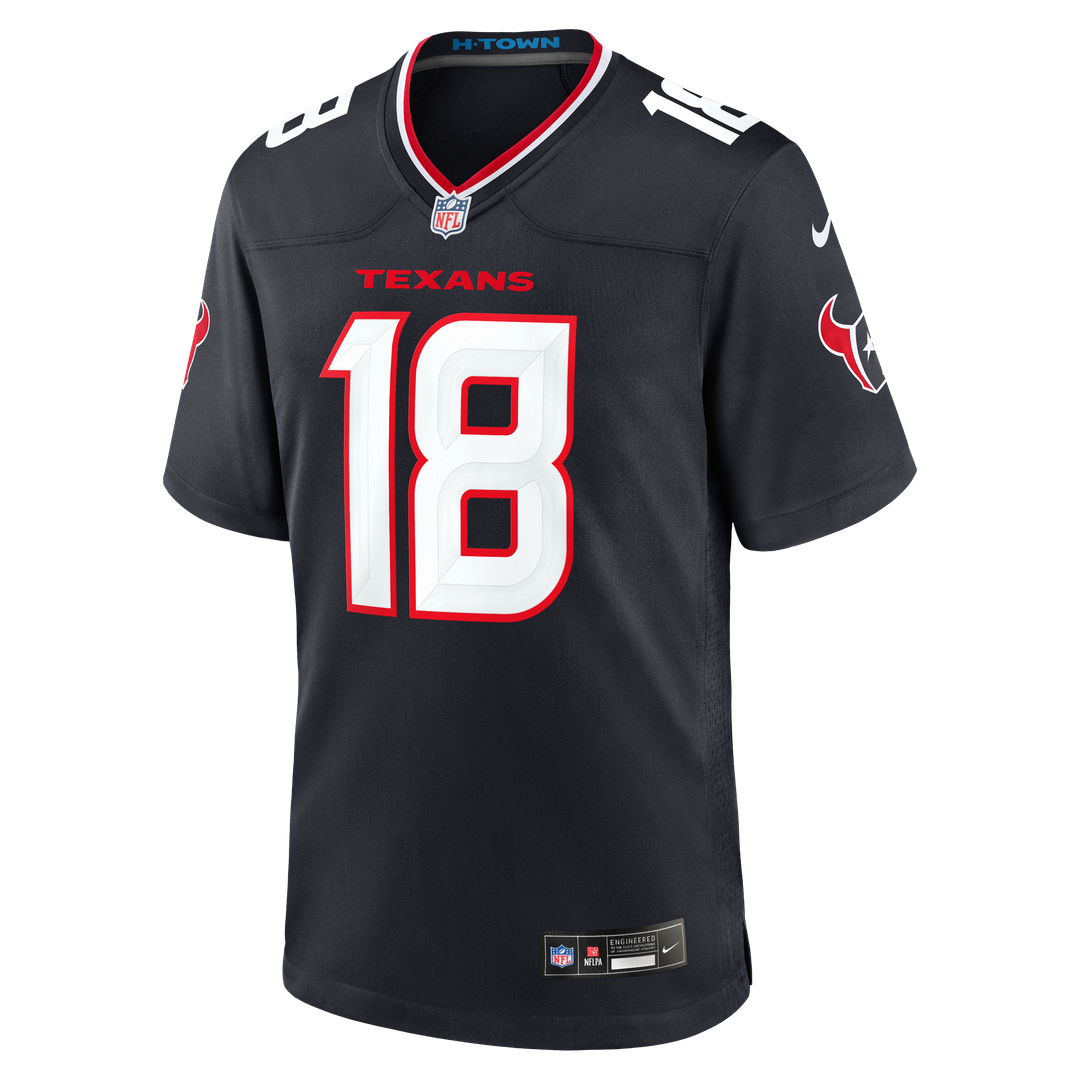 Graham Mertz Houston Texans Nike Navy Team Game Jersey