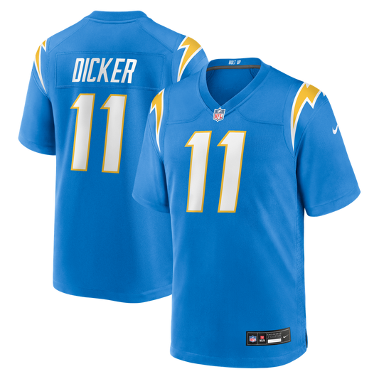 Cameron Dicker Los Angeles Chargers Nike Powder Blue Game Jersey