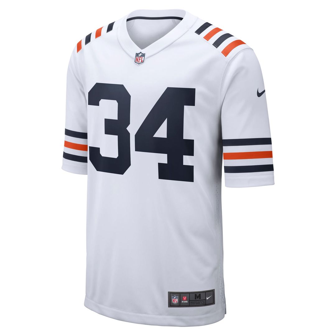Walter Payton Chicago Bears Nike White Retired Player Alternate Game Jersey