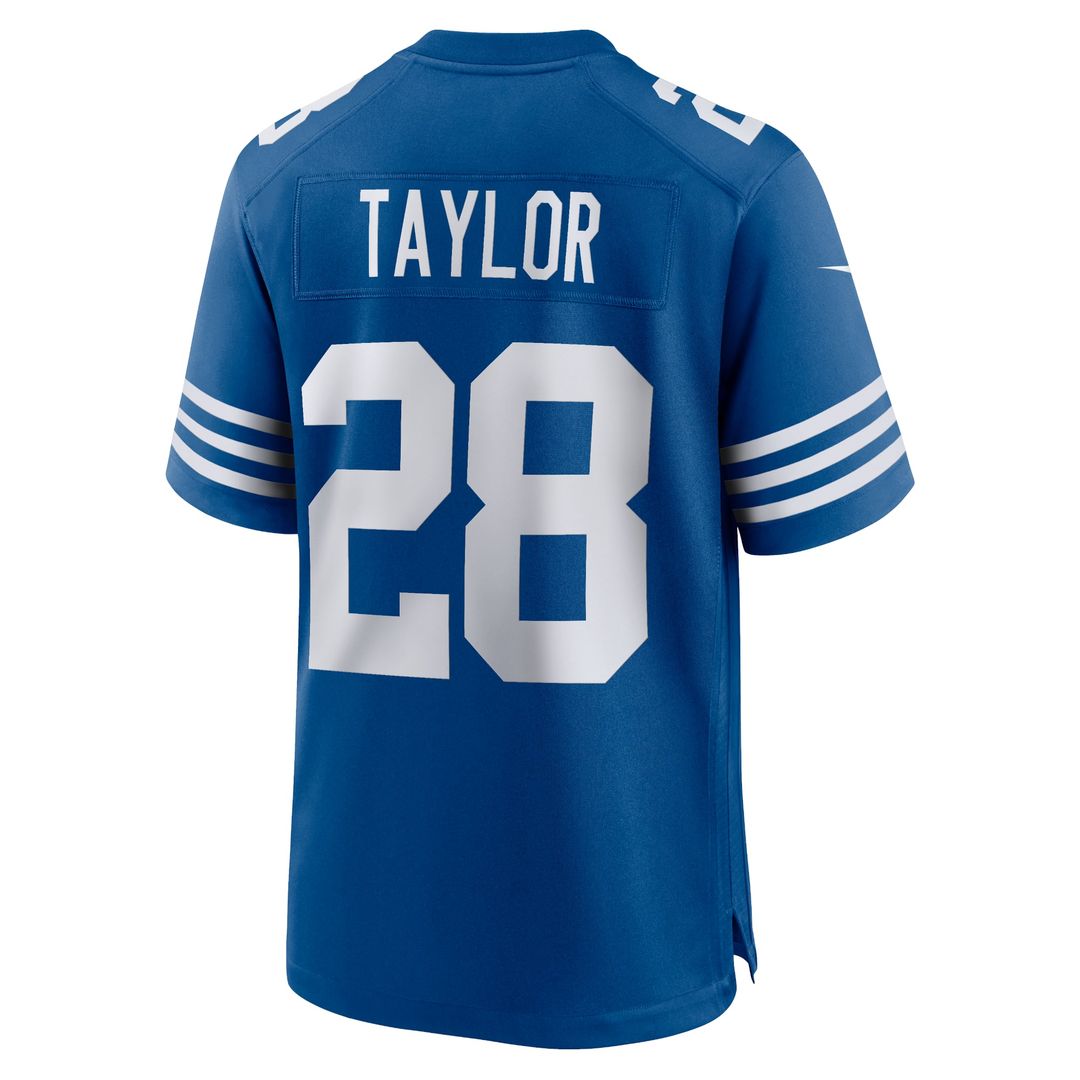 Jonathan Taylor Indianapolis Colts Nike White Game Jersey