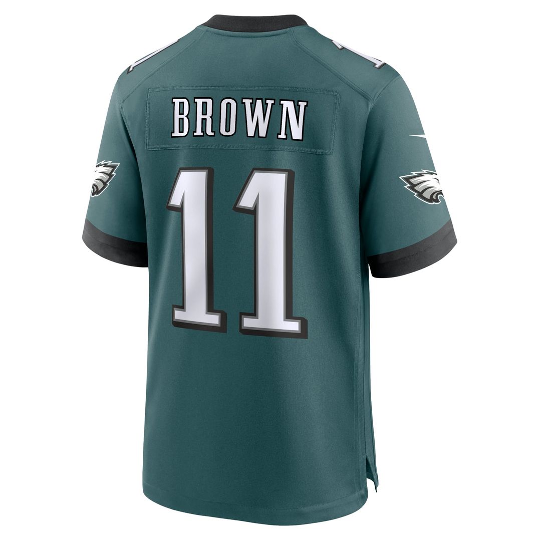 A.J. Brown Philadelphia Eagles Nike Kelly Green Alternate Game Player Jersey