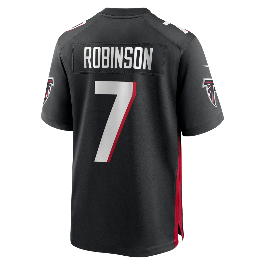 Bijan Robinson Atlanta Falcons Nike Black Game Jersey