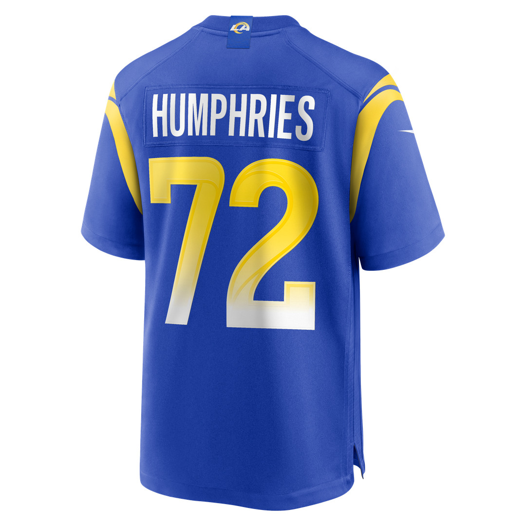 D.J. Humphries Los Angeles Rams Nike Royal Team Game Jersey