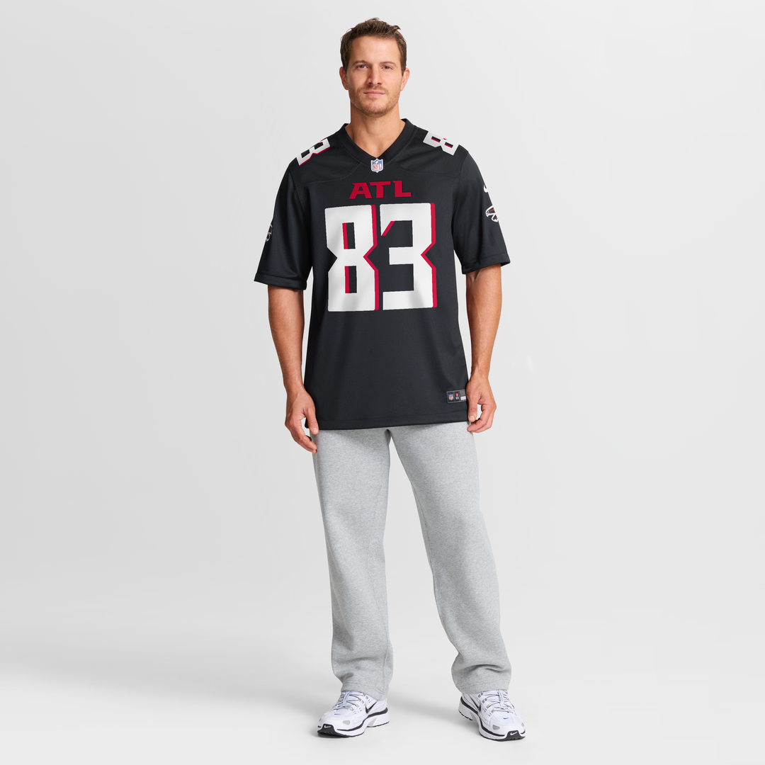 Deven Thompkins Atlanta Falcons Nike Black Team Game Jersey