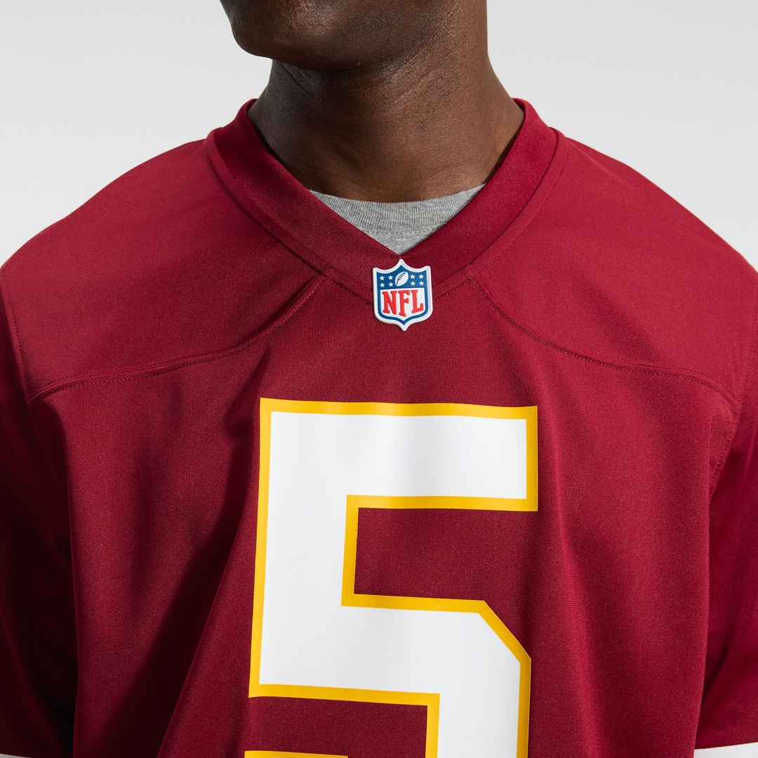 Jayden Daniels Washington Commanders Nike Burgundy Game Jersey
