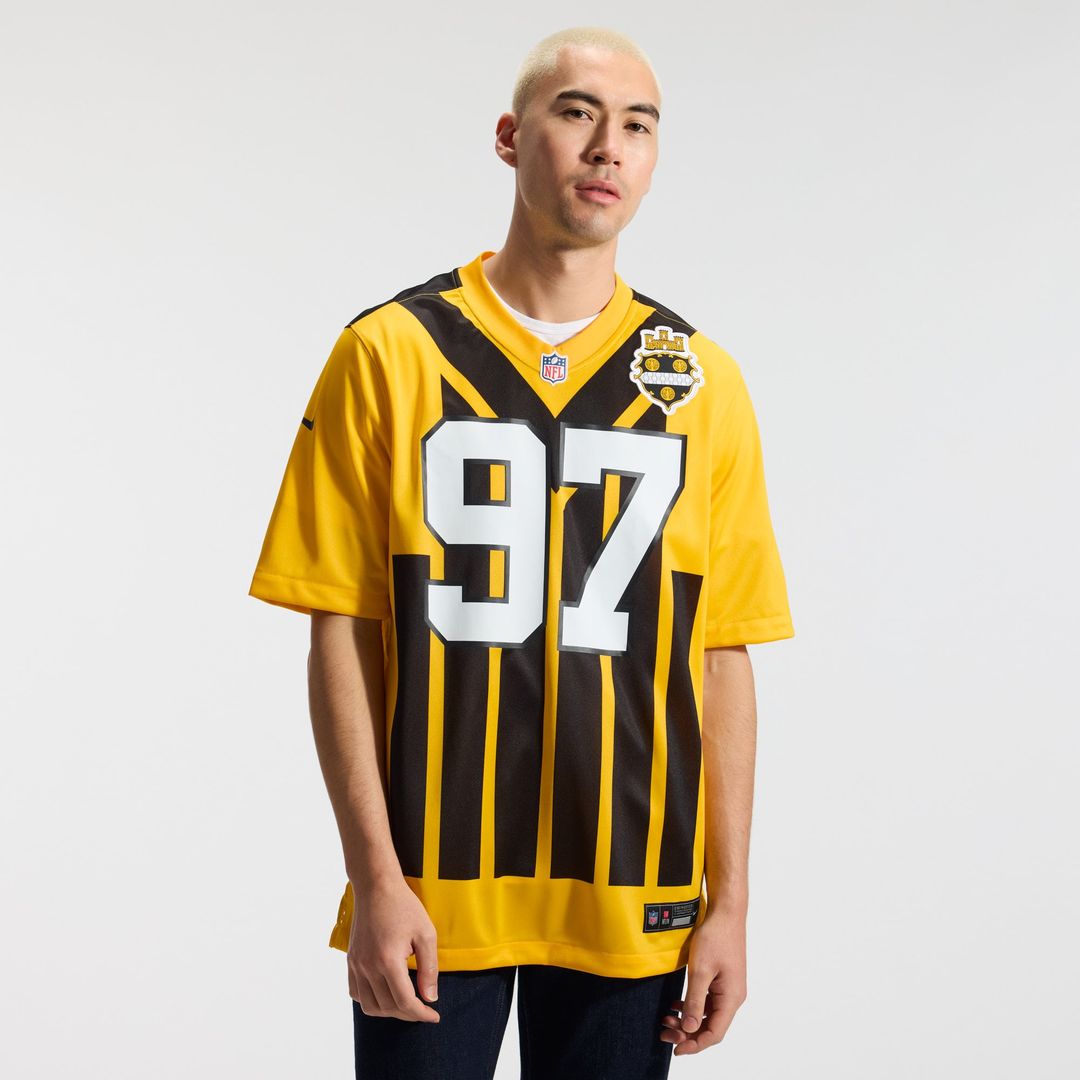 Cameron Heyward Pittsburgh Steelers Nike Gold Alternate 1933 Throwback Game Jersey
