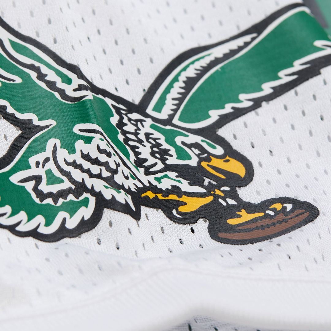 Jerome Brown Philadelphia Eagles Mitchell & Ness White 1991 Authentic Throwback Retired Player Jersey