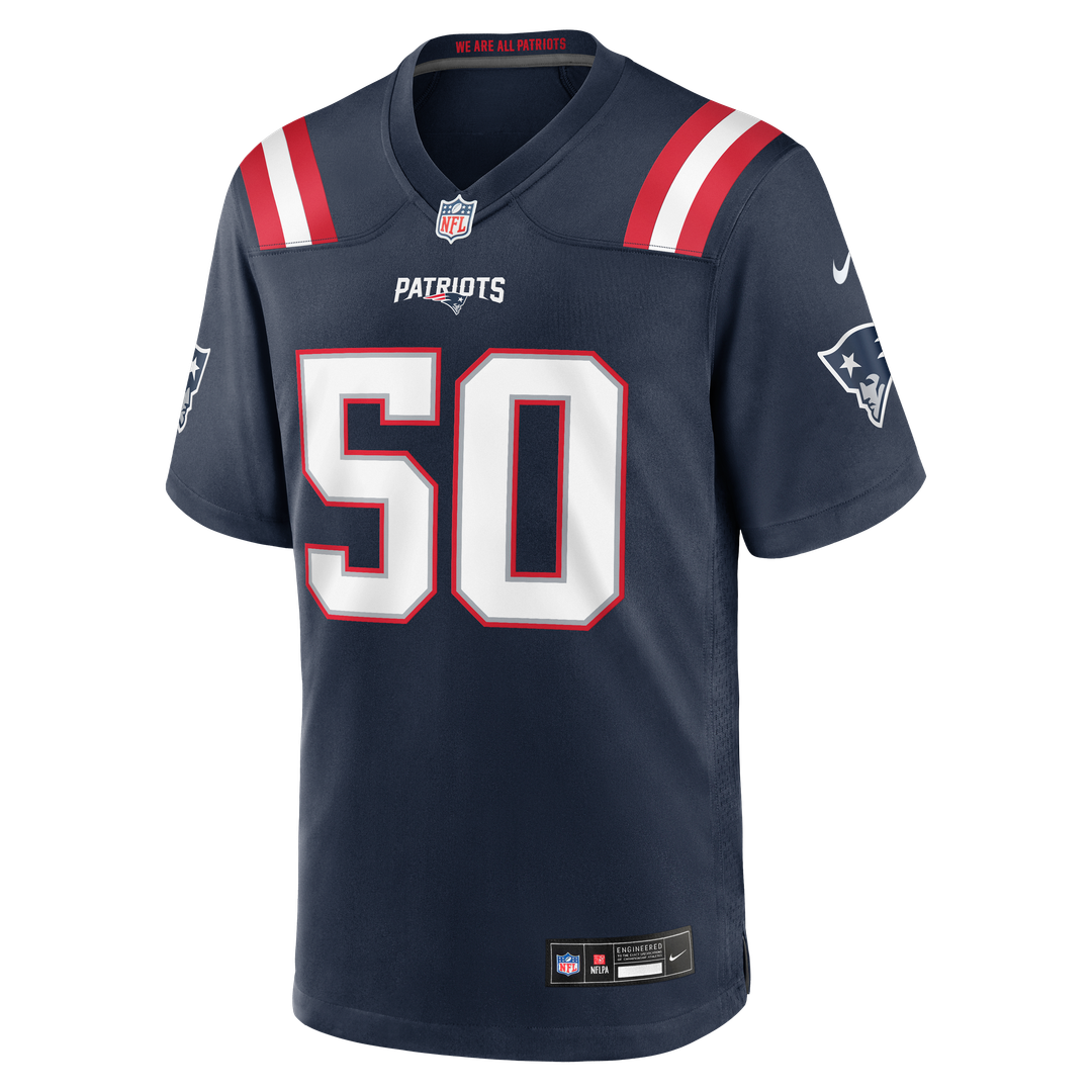 Mike Vrabel New England Patriots Nike White Retired Player Game Jersey