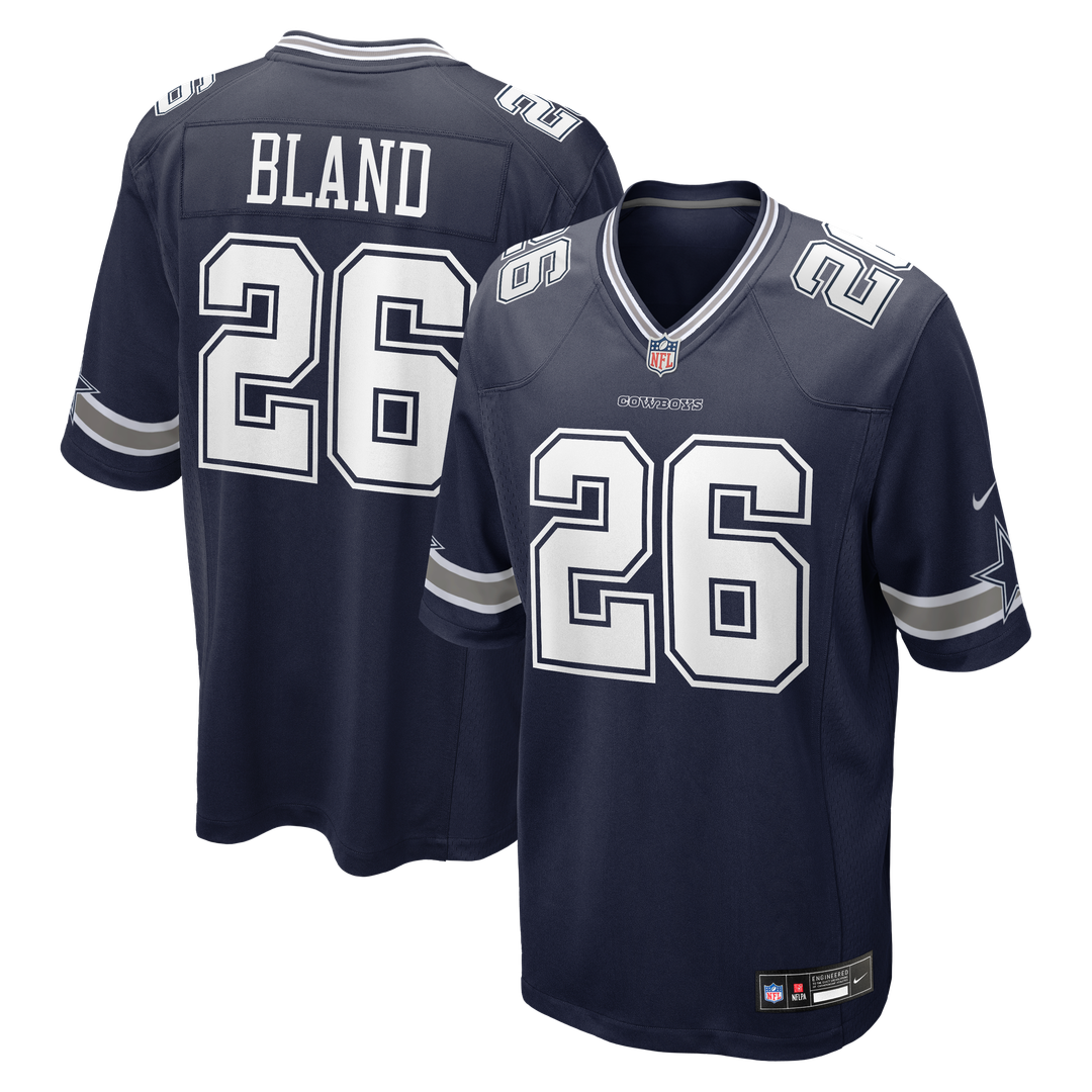 DaRon Bland Dallas Cowboys Nike Navy Game Jersey