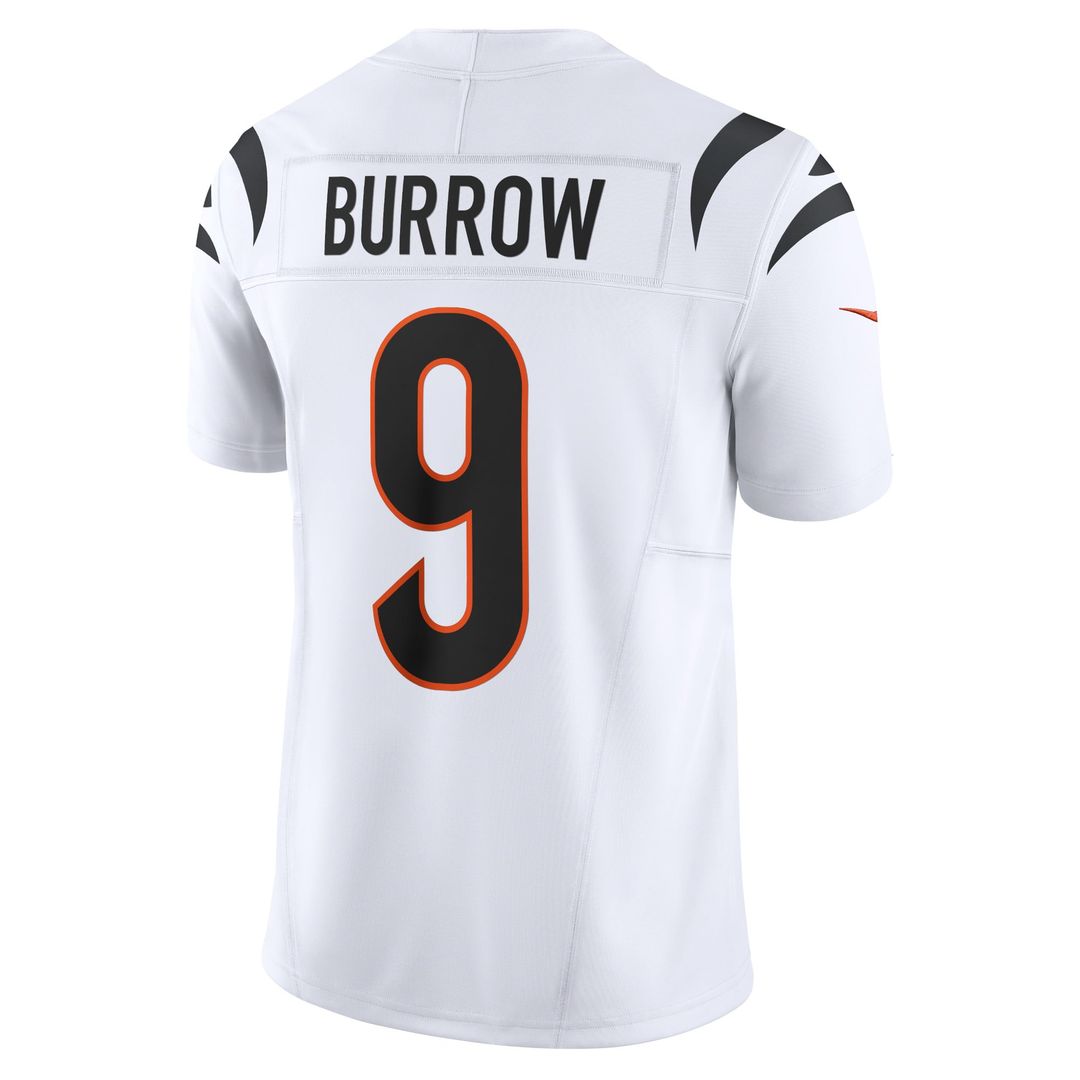 Joe Burrow Cincinnati Bengals Nike Orange Vapor F.U.S.E. Limited Jersey