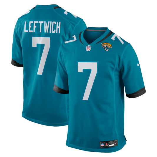 Byron Leftwich Jacksonville Jaguars Nike Teal Retired Player Game Jersey