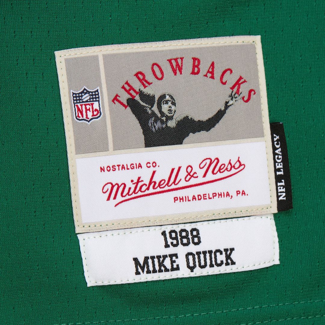 Mike Quick Philadelphia Eagles Mitchell & Ness Kelly Green Legacy Replica Jersey