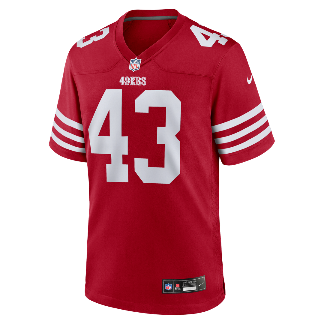 Eric Kendricks San Francisco 49ers Nike Scarlet Team Game Jersey